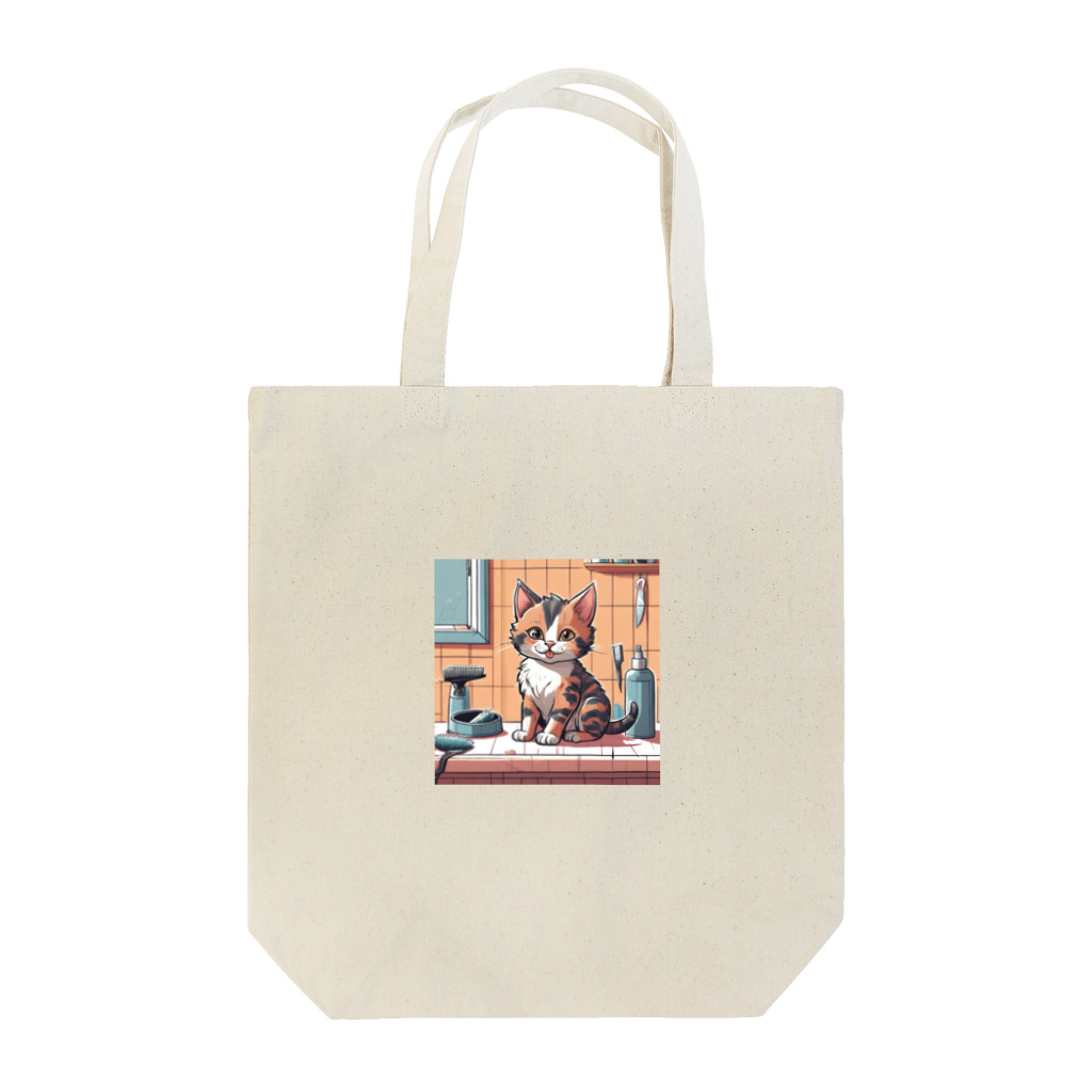 ysuke53のカットして三毛 Tote Bag