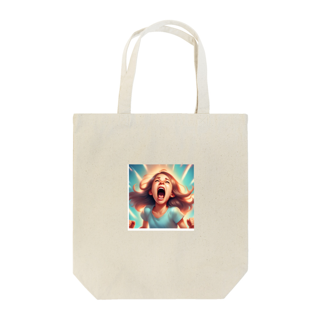 ma114の叫ぶ　女の子グッズ Tote Bag
