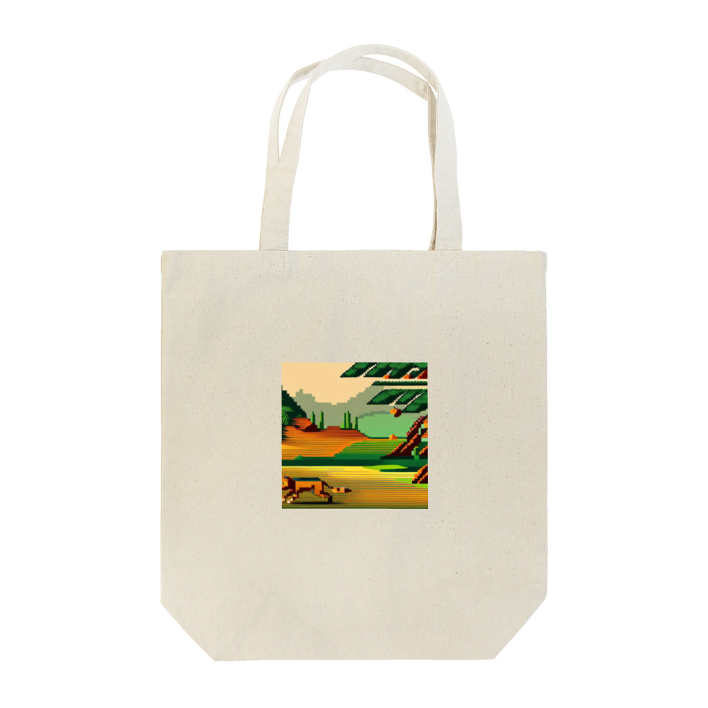 lallypipiのドット柄の世界「野生の王国」グッズ Tote Bag