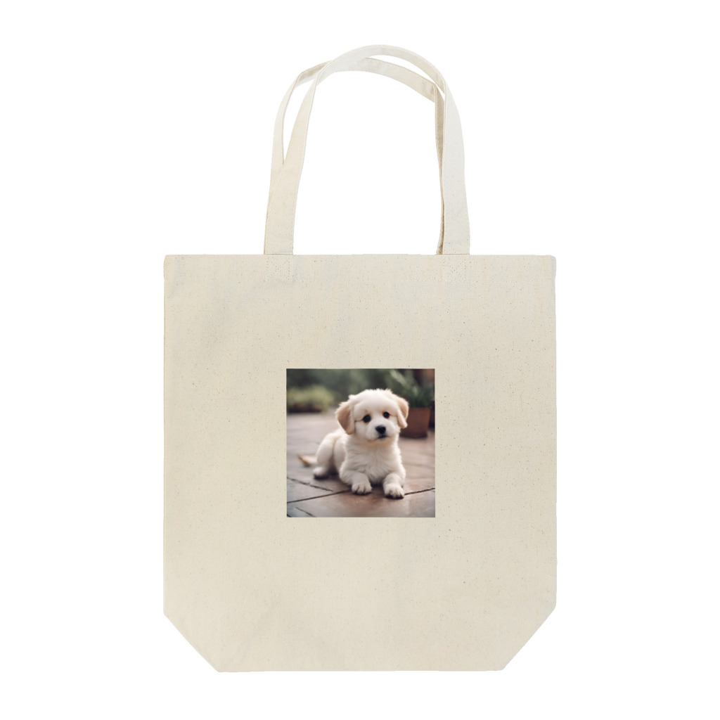 AI Imaginationの可愛い犬のイラストグッズ Tote Bag