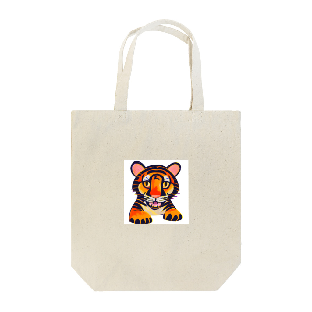 Ikujipappaのタイガー Tote Bag