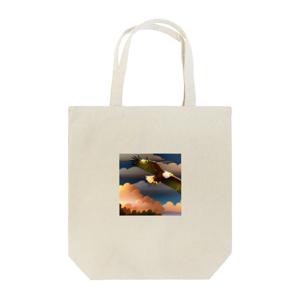 kkgoodsの鷹のグッズ Tote Bag