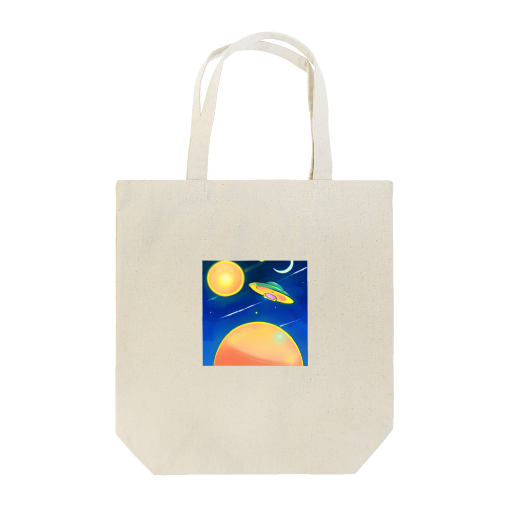Town_ShipのMoonlit Night Tote Bag