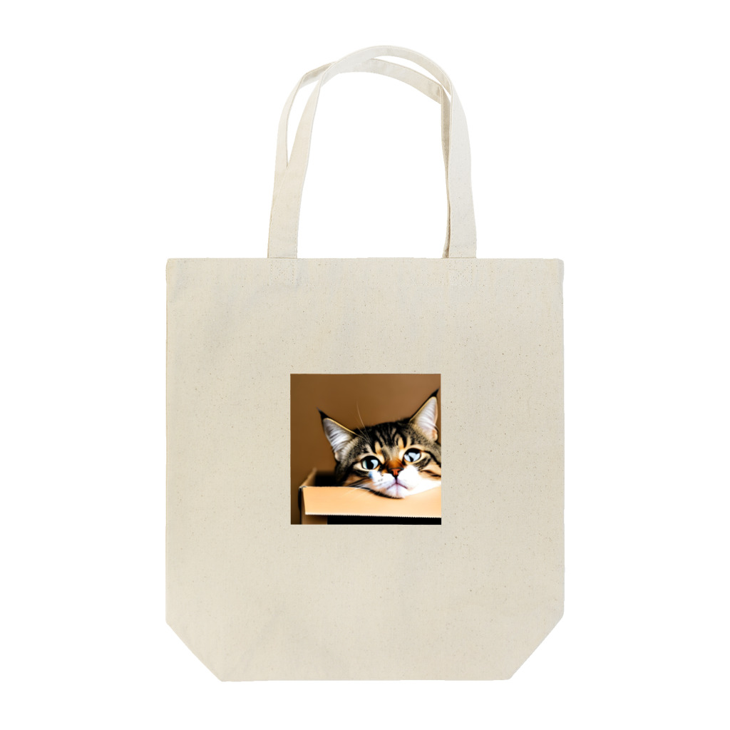チェリオの箱に入った可愛い猫 Tote Bag