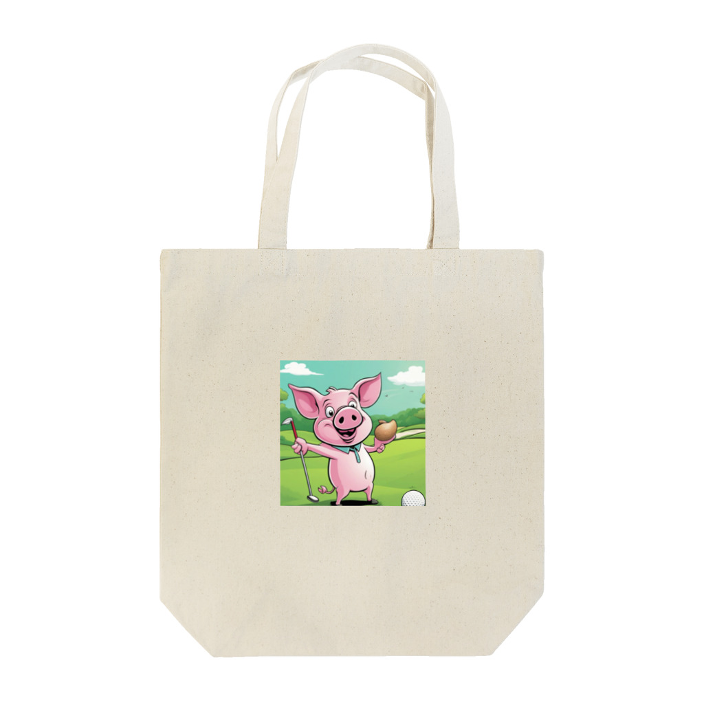 かめたびのぷ―のゴルフ Tote Bag