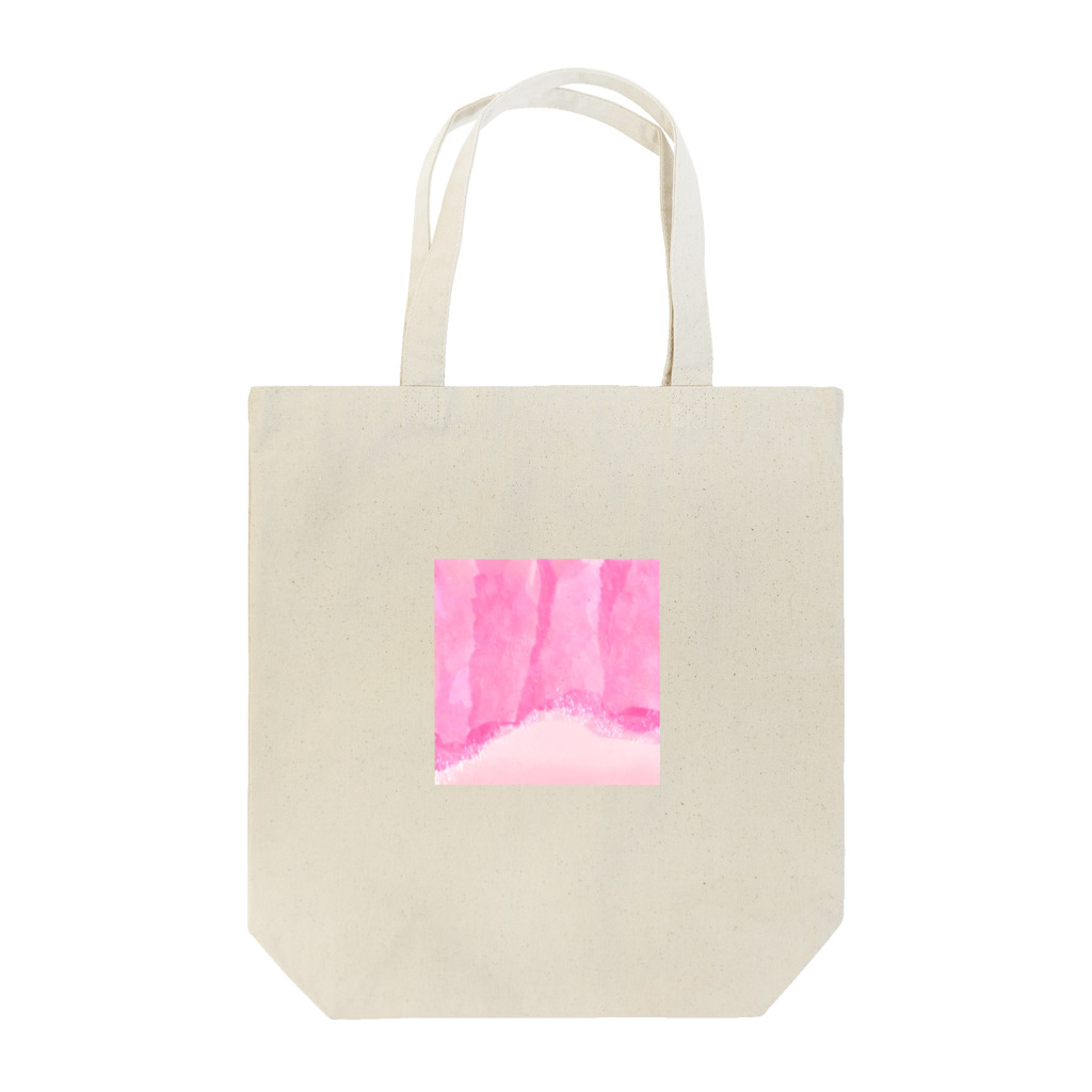 ピンク系水彩画の水彩 ベビーピンク Tote Bag