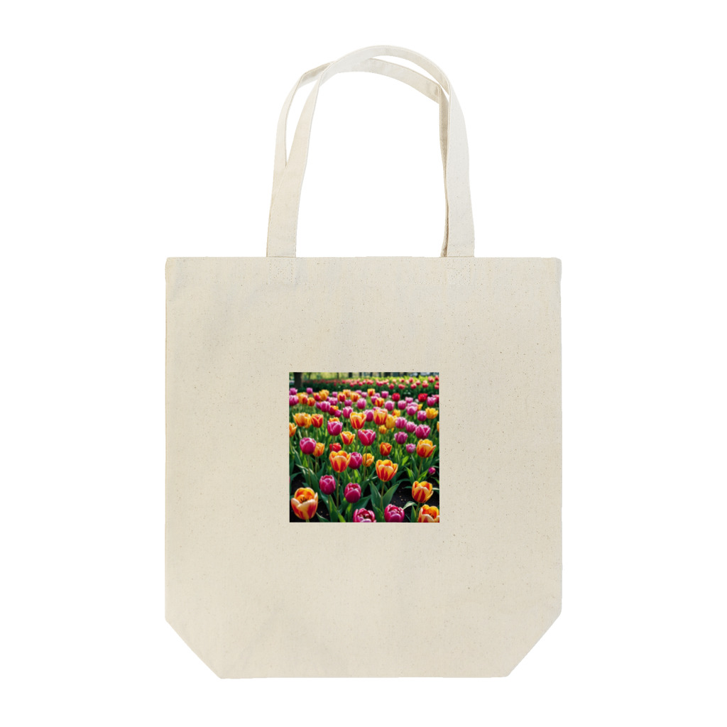 kyuamomoichiのチューリップ Tote Bag