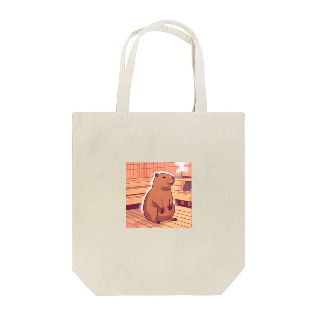 あきんどのカピパラサウナ② Tote Bag