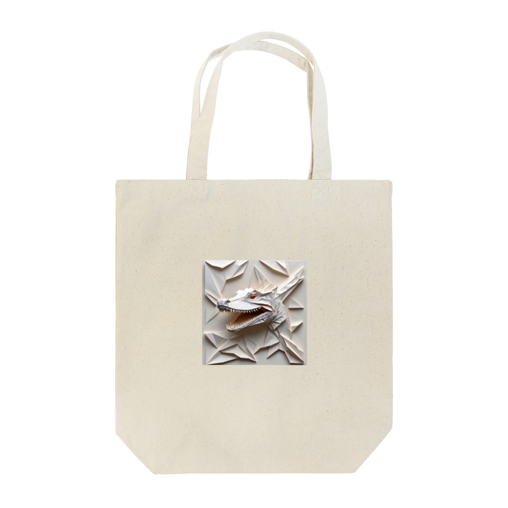 abc villageのアルビノカイマン Tote Bag