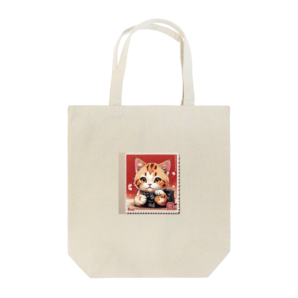 syun78のお店のカメラが好きな猫 Tote Bag