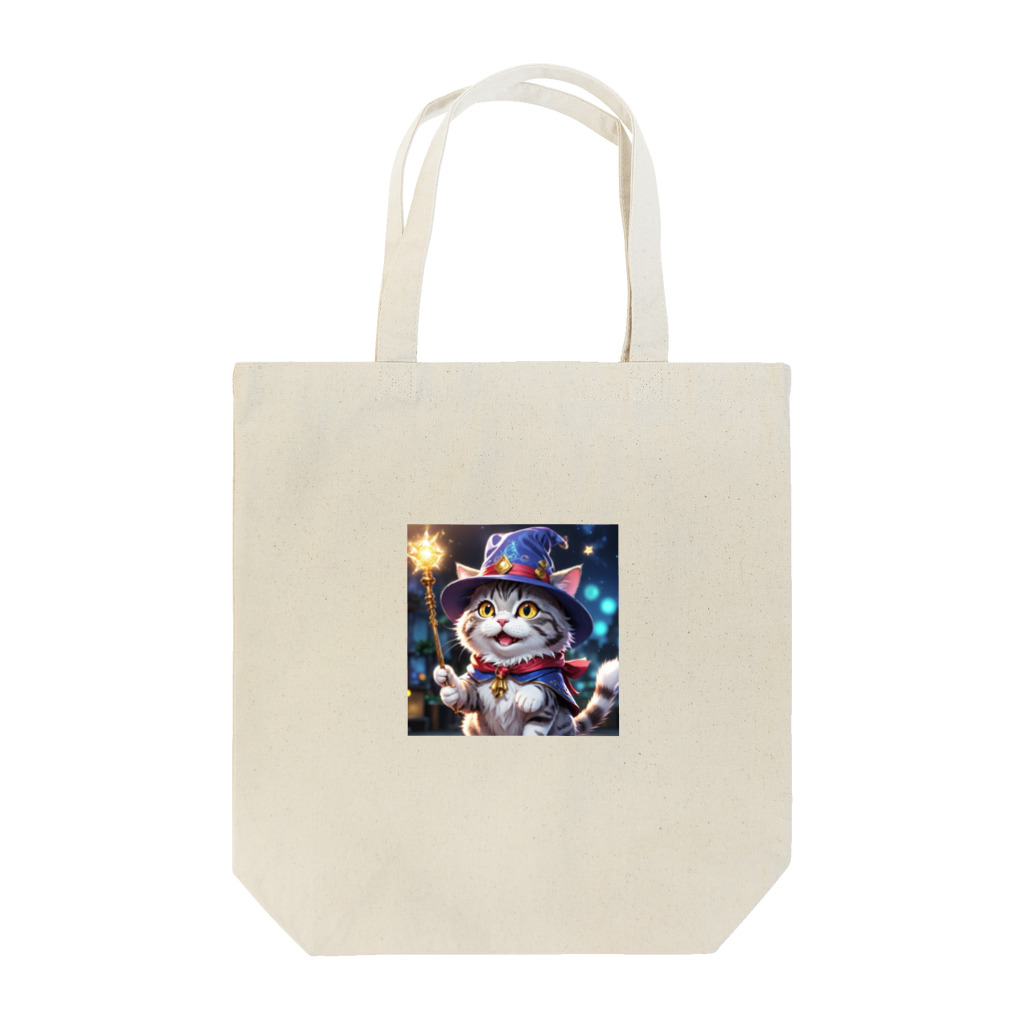 levi shopの魔法使いの六本足の猫 Tote Bag