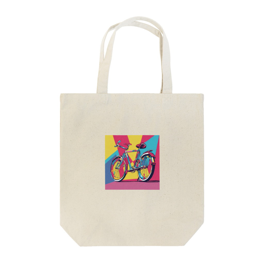 NeoPopGalleryのPOPART bicycle Tote Bag