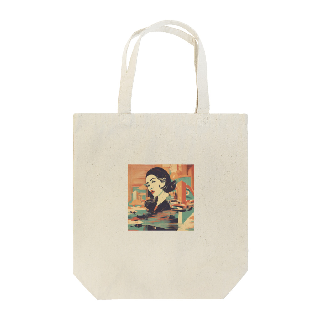 Fujiyamaのノスタルジックな感じ Tote Bag