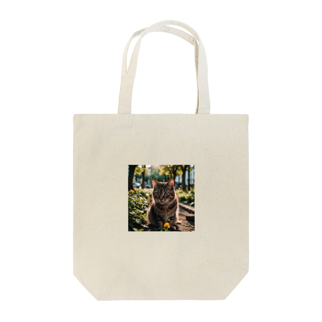 AI Design Labの旅する猫 Tote Bag