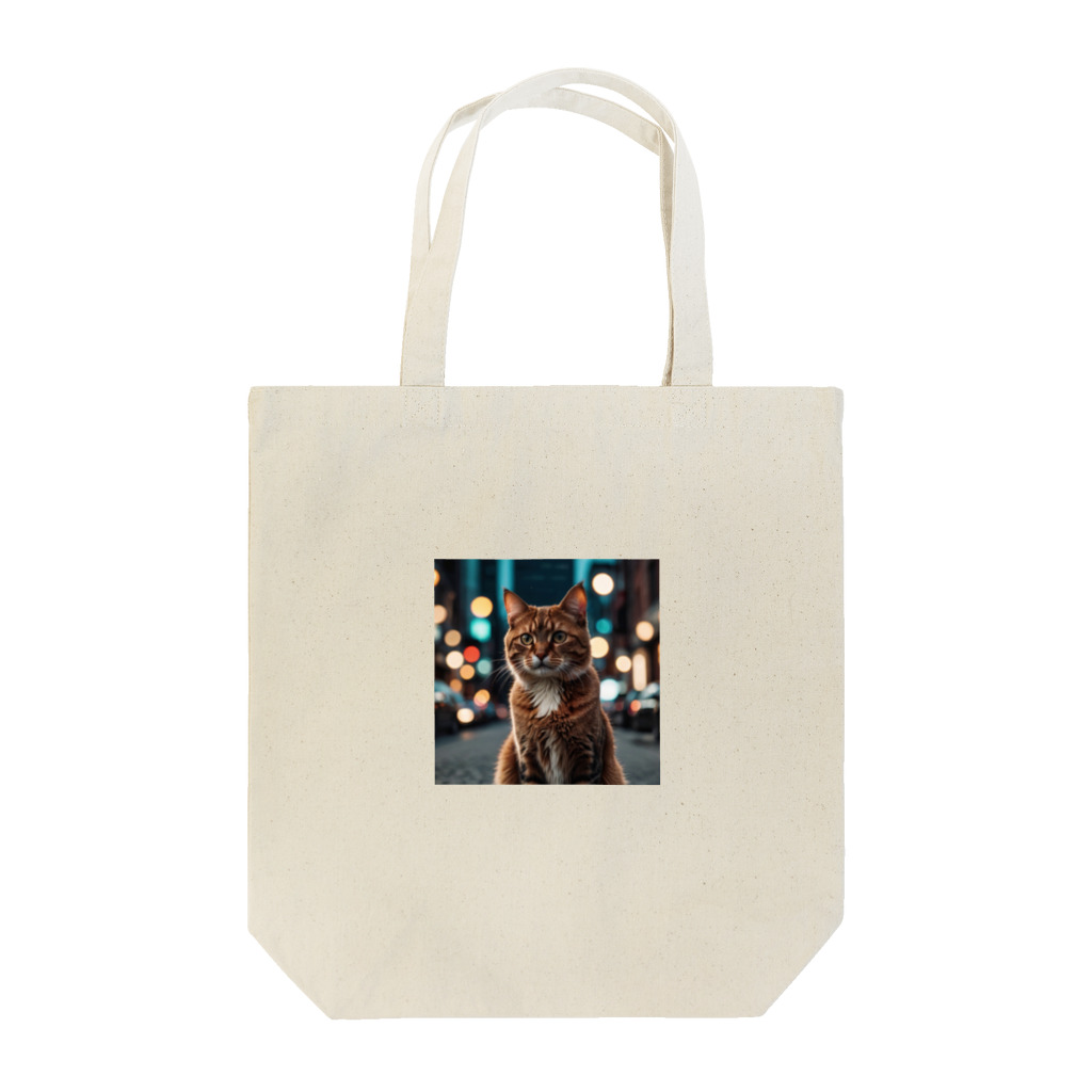 AI Design Labの勇敢な猫 Tote Bag