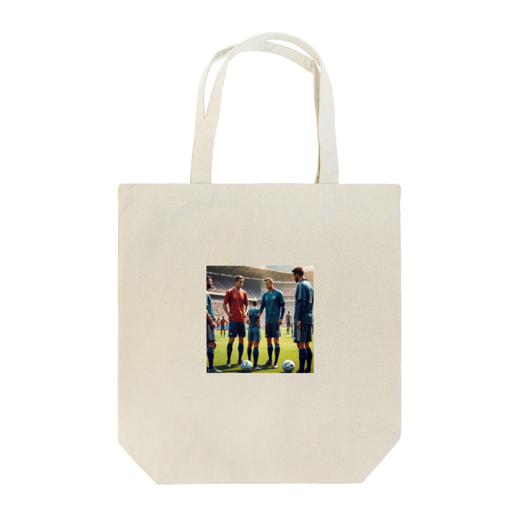 ツッキー★の試合前の打ち合わせ Tote Bag