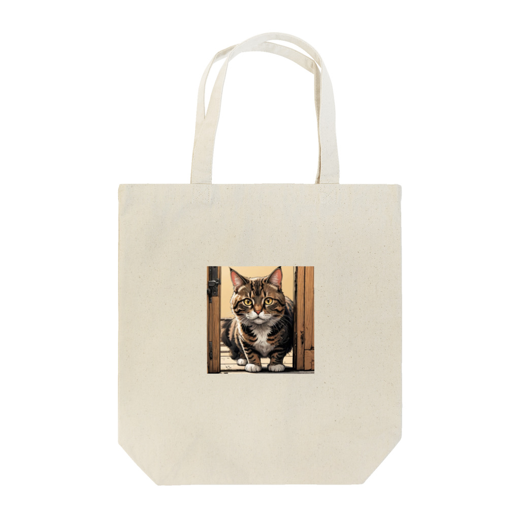 manaco-の覗き猫ちゃん Tote Bag