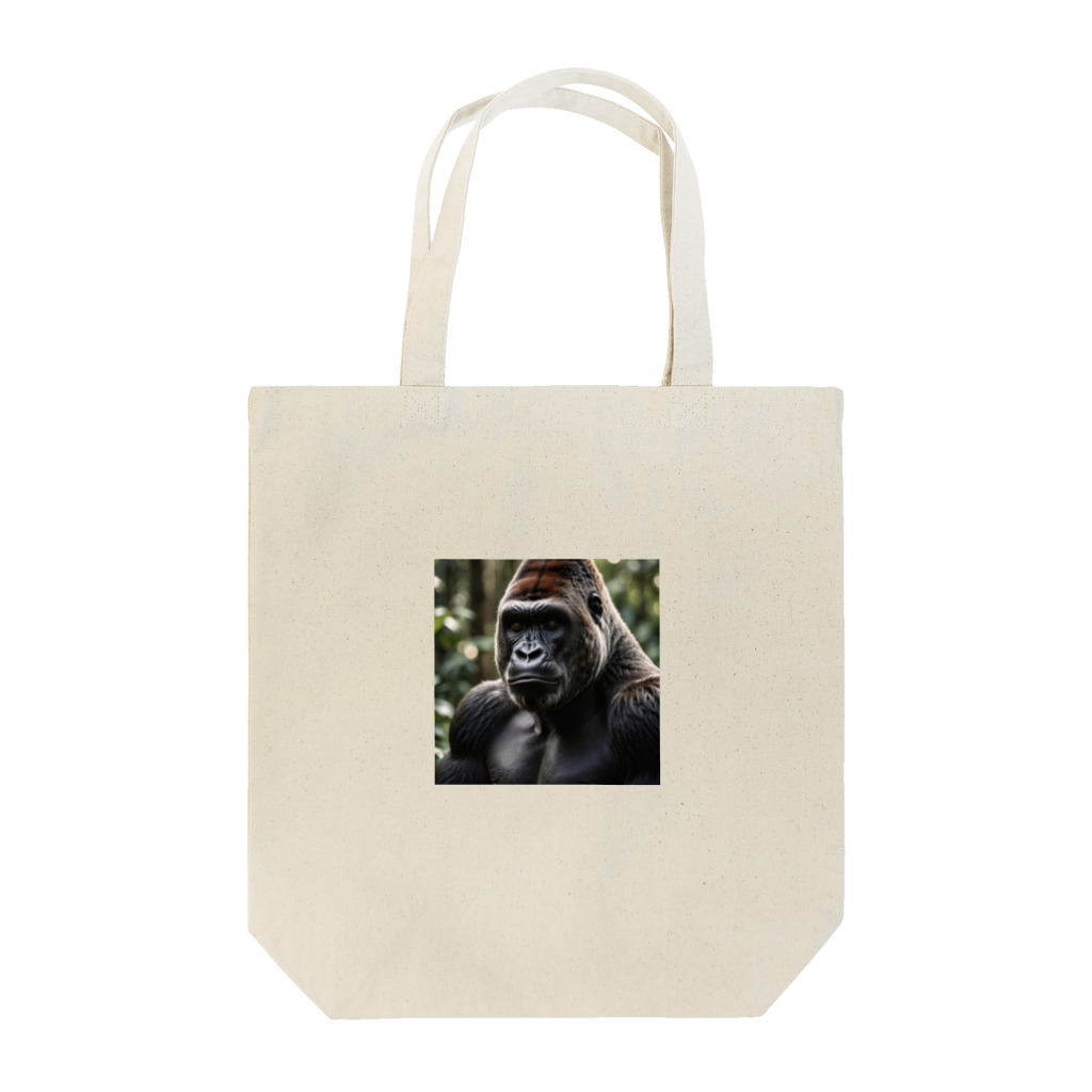 sunday_sataurday_freedayの疑い深いゴリラ Tote Bag