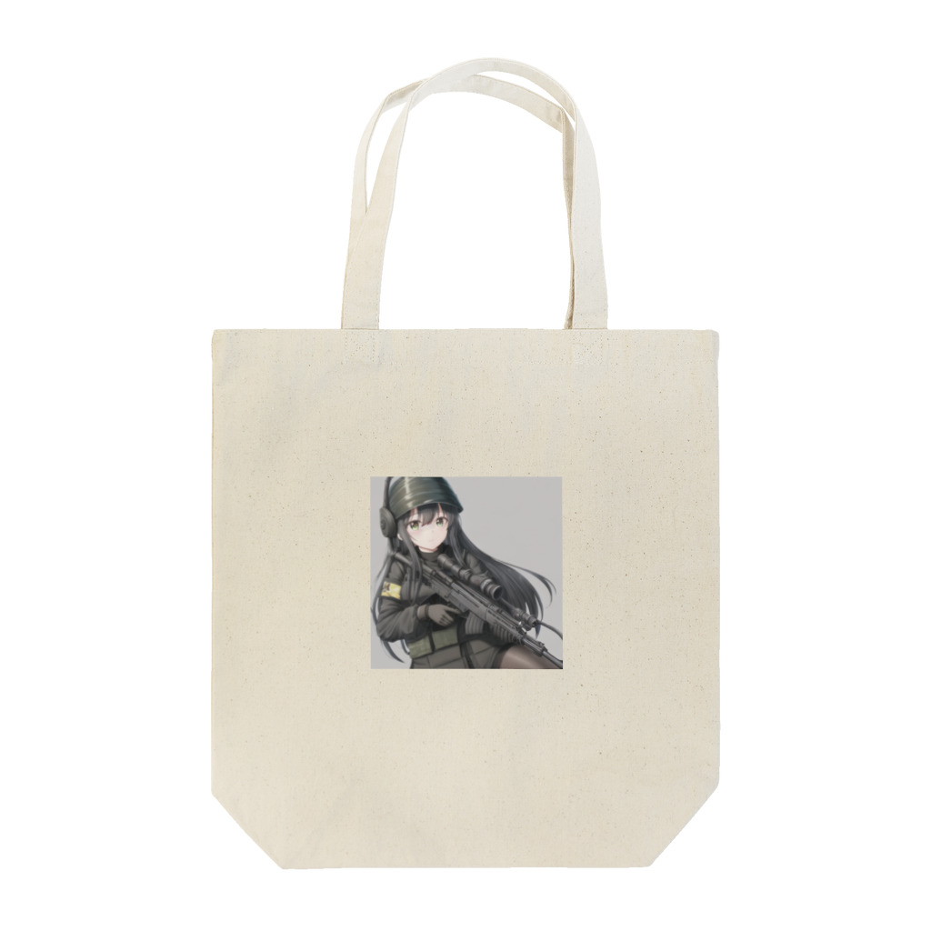 irwin00の戦う乙女シリーズ 黒瀬 かなた Tote Bag