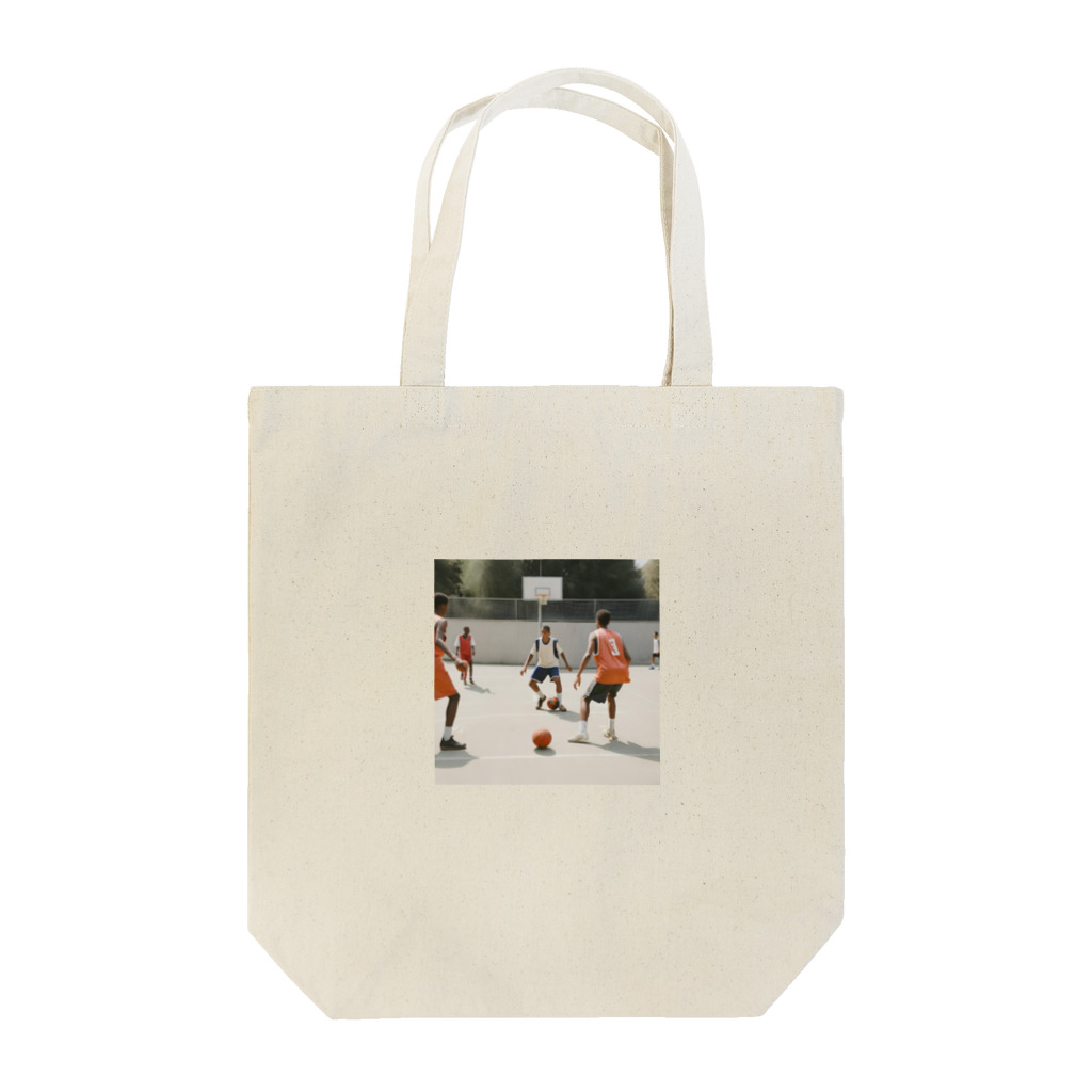 jmdapuwmdのサッカーバスケ Tote Bag