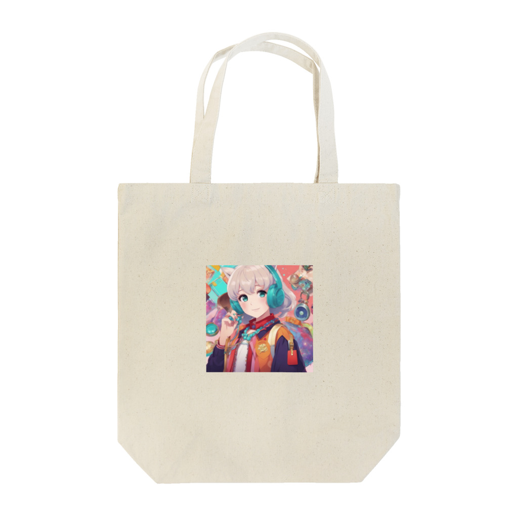 zetubouのレトロポップな女の子 Tote Bag