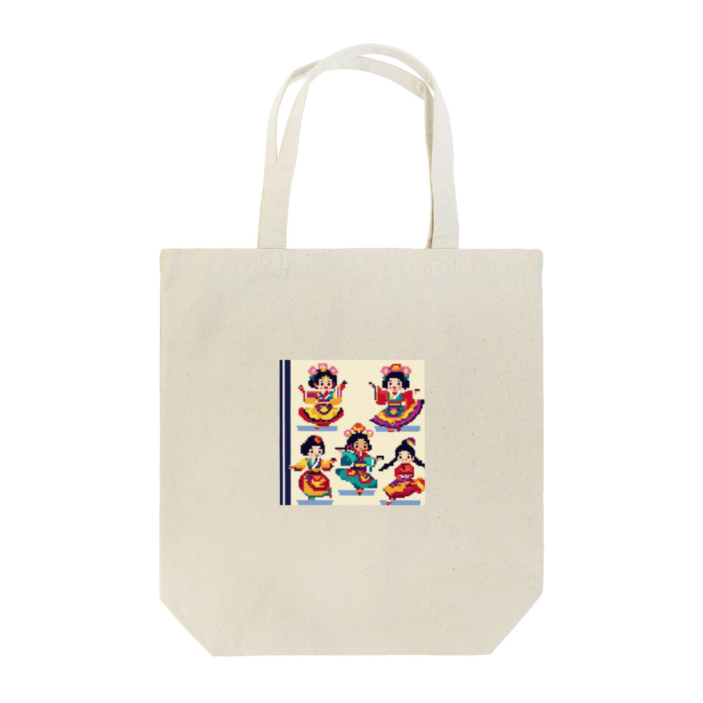 クロスクリエイティブの琉球の風に舞う Tote Bag