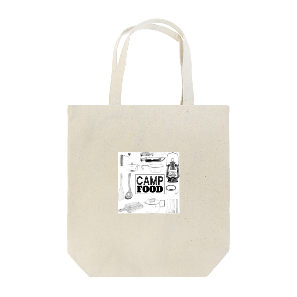 rokkakukikakuのCAMP FOOD Tote Bag