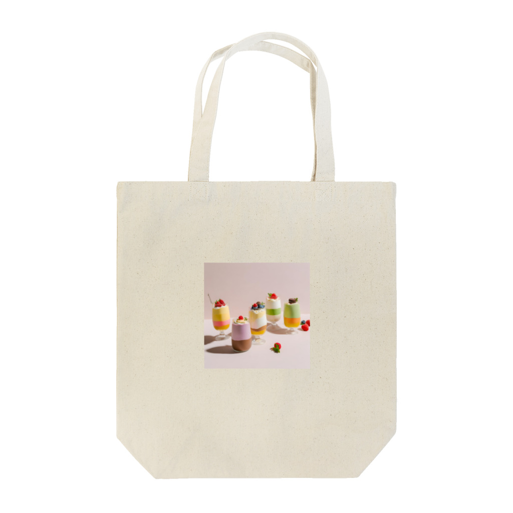 ai美女ショップのカラフルパフェ🍨 Tote Bag