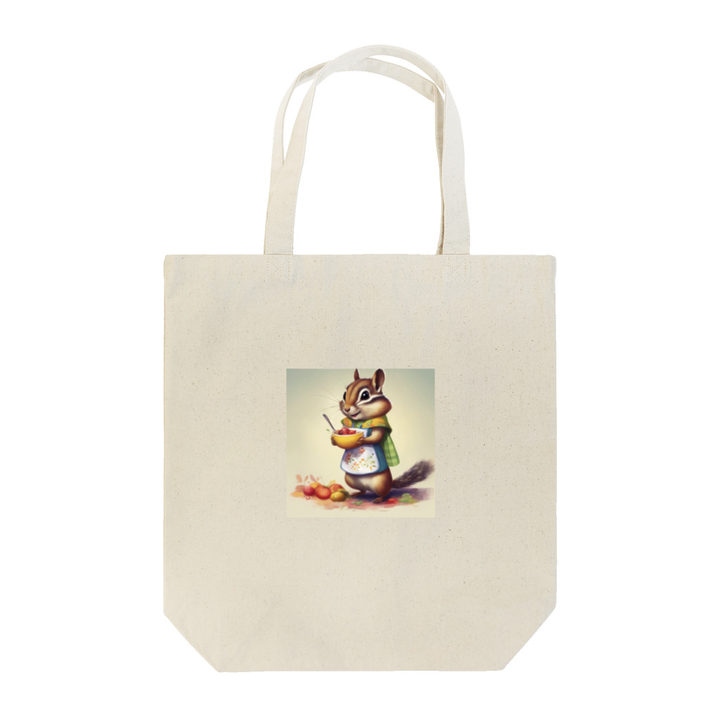 mari0909の可愛らしいシマリス Tote Bag