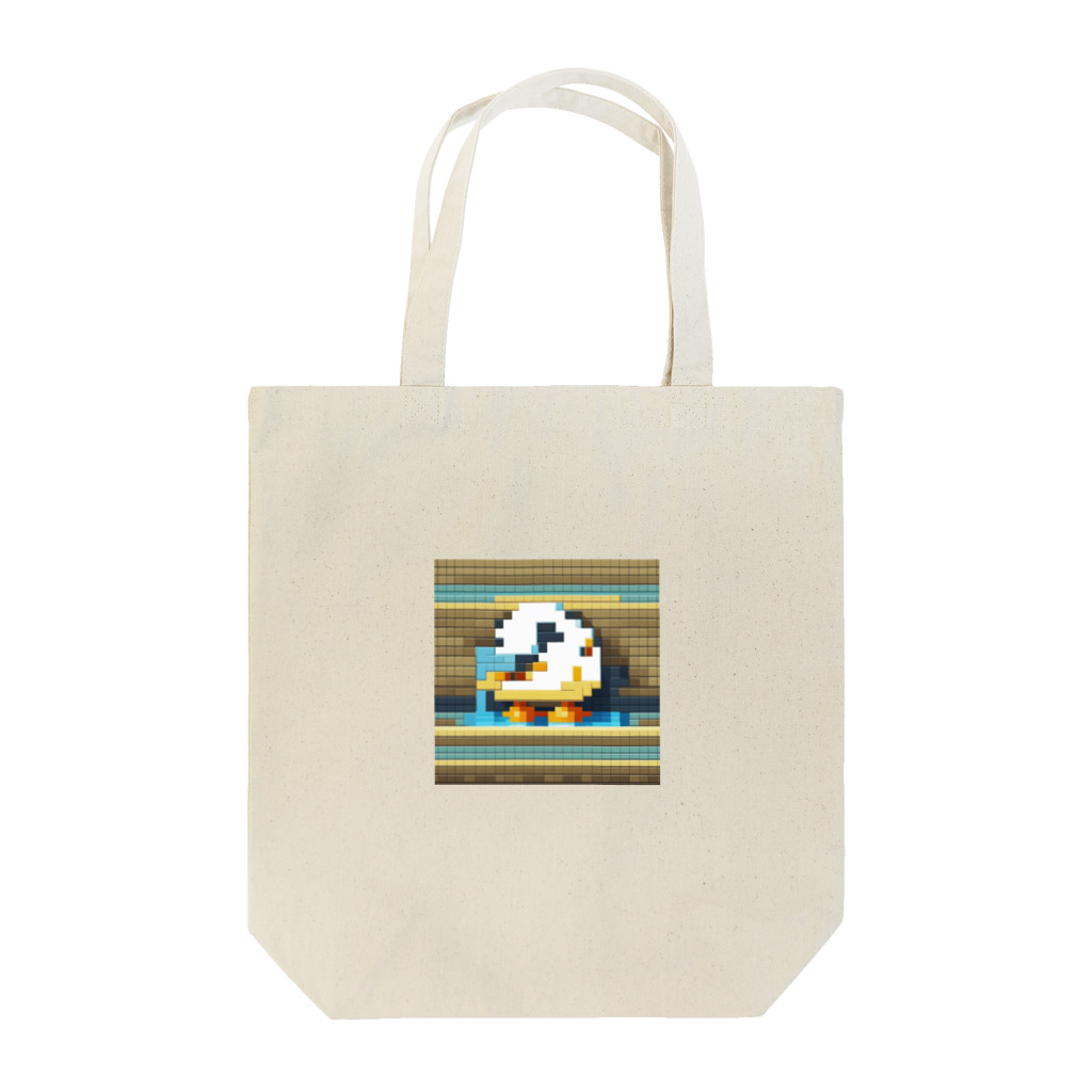 bousyounenの水しぶきをあげるアヒルの足指 Tote Bag