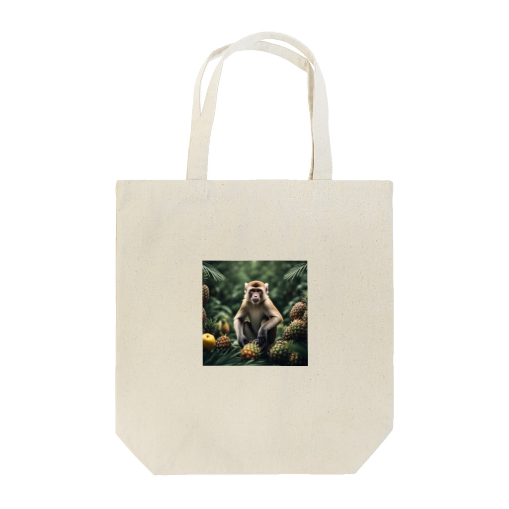 ZORATHのパイナップル　サル Tote Bag
