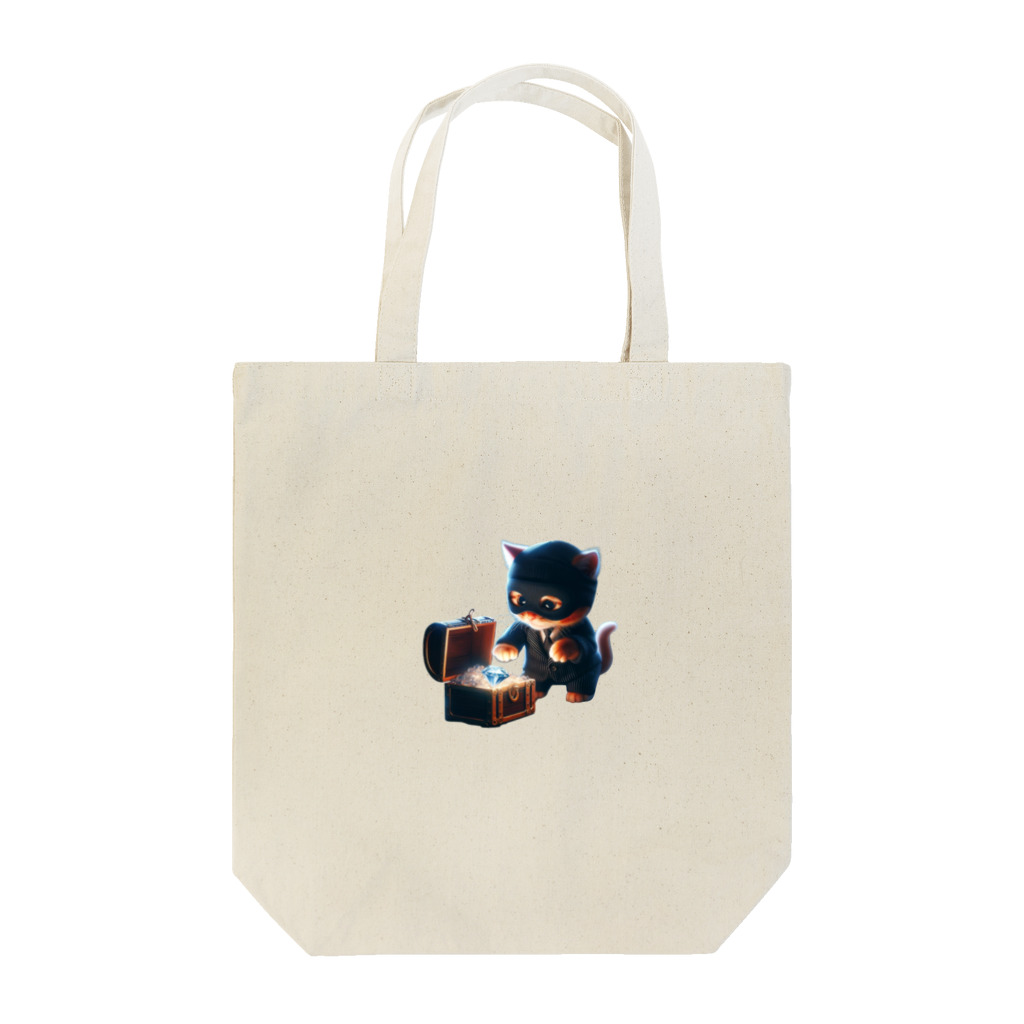 taki・ショップの猫　泥棒 Tote Bag