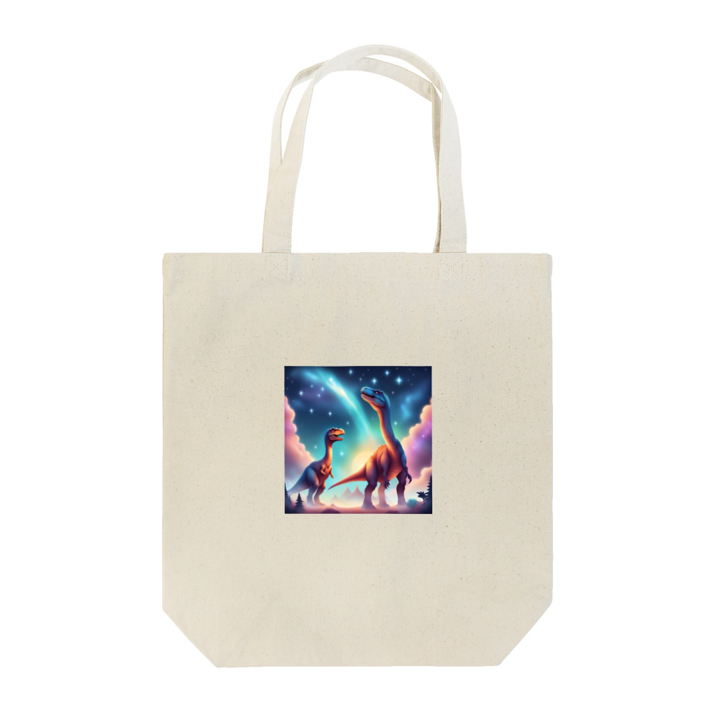 Manoaの恐竜の星 Tote Bag