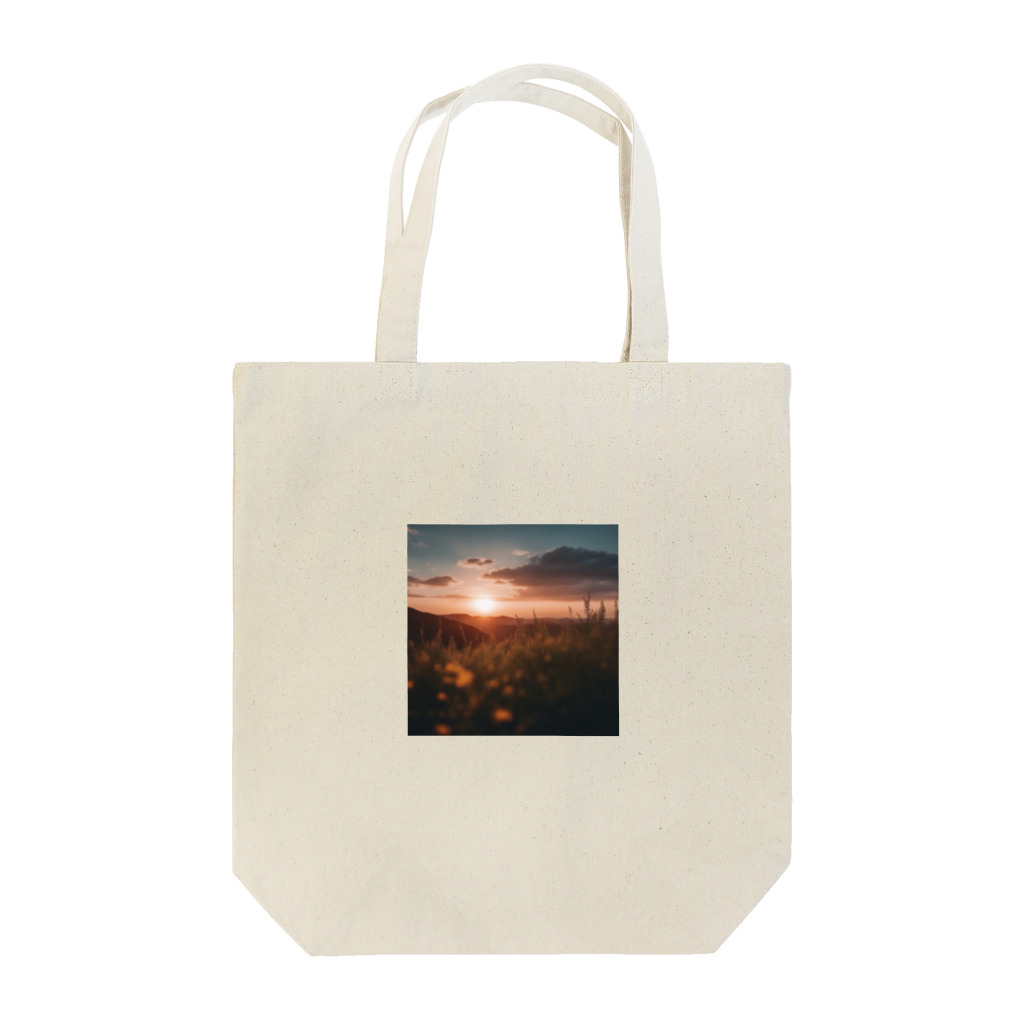 kam-kam0713の夕暮れ時の景色 Tote Bag