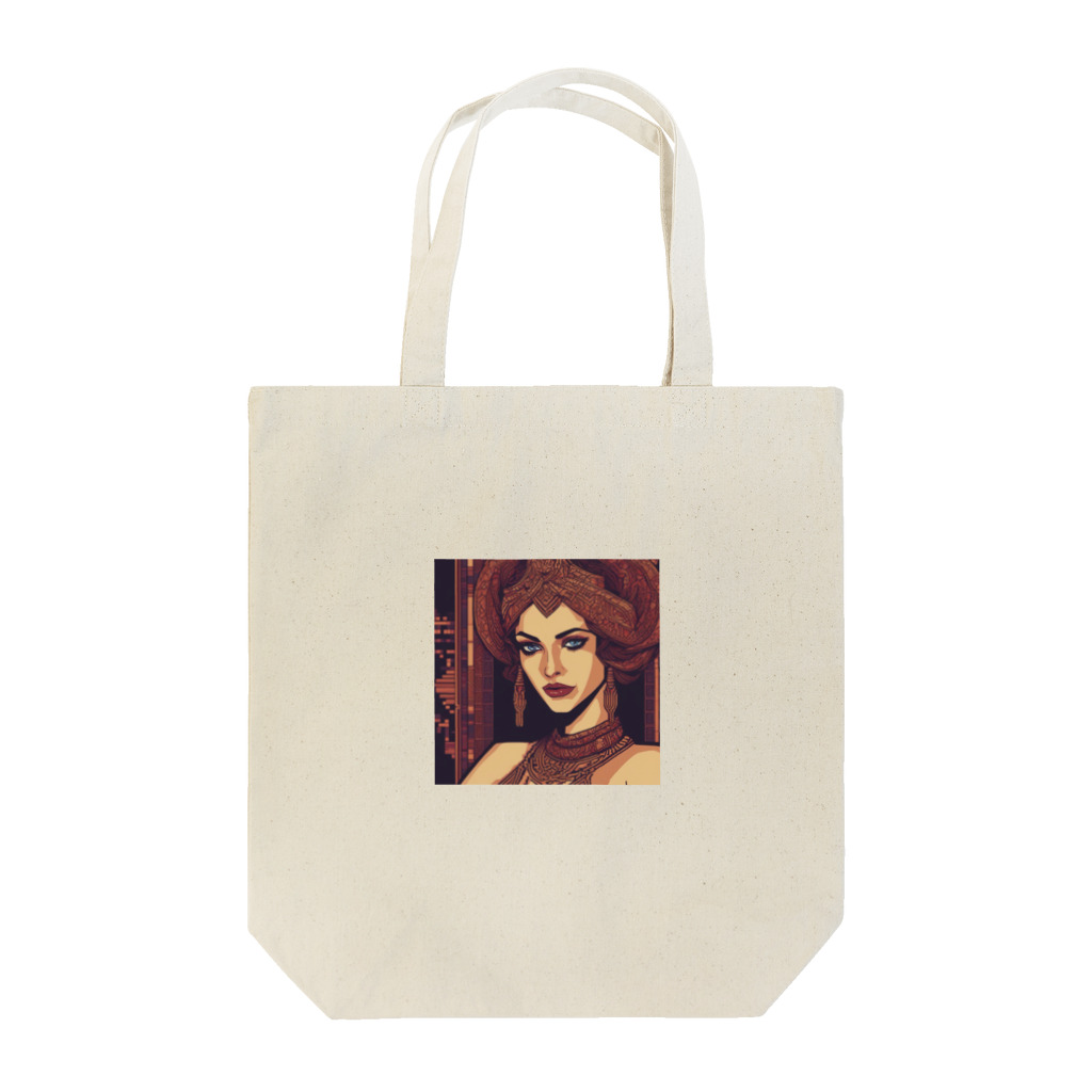PixelGalsの魅惑的な東欧風の美女 Tote Bag