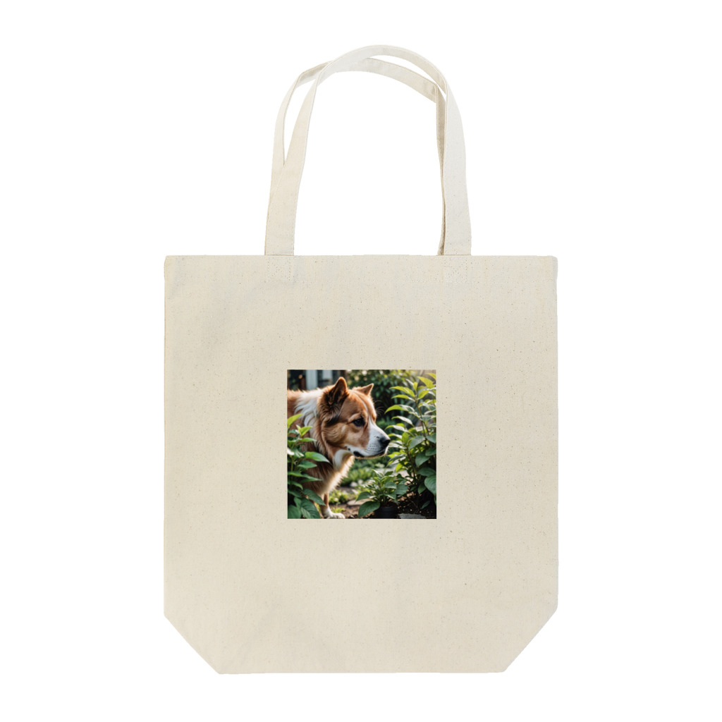 neeeeeeの草と犬 Tote Bag