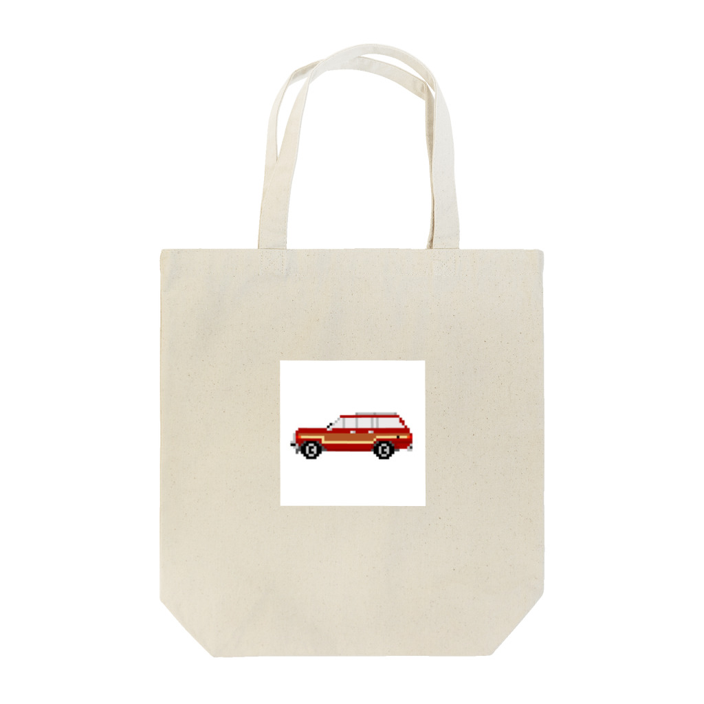 ふろあがり虫描きのアメリカンな車(ボルドー) Tote Bag