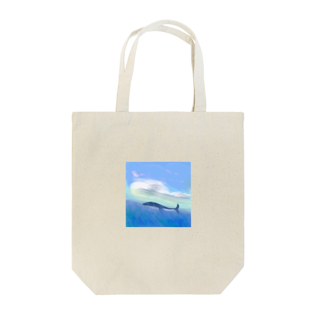 SLOTH STORYのクジラ雲 Tote Bag