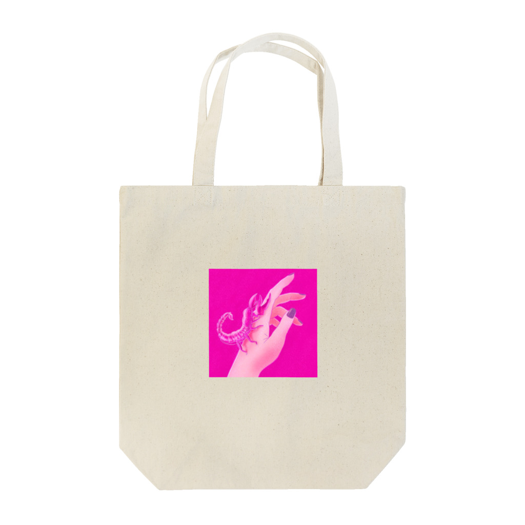 naty's doodlesのpinky scorpion Tote Bag