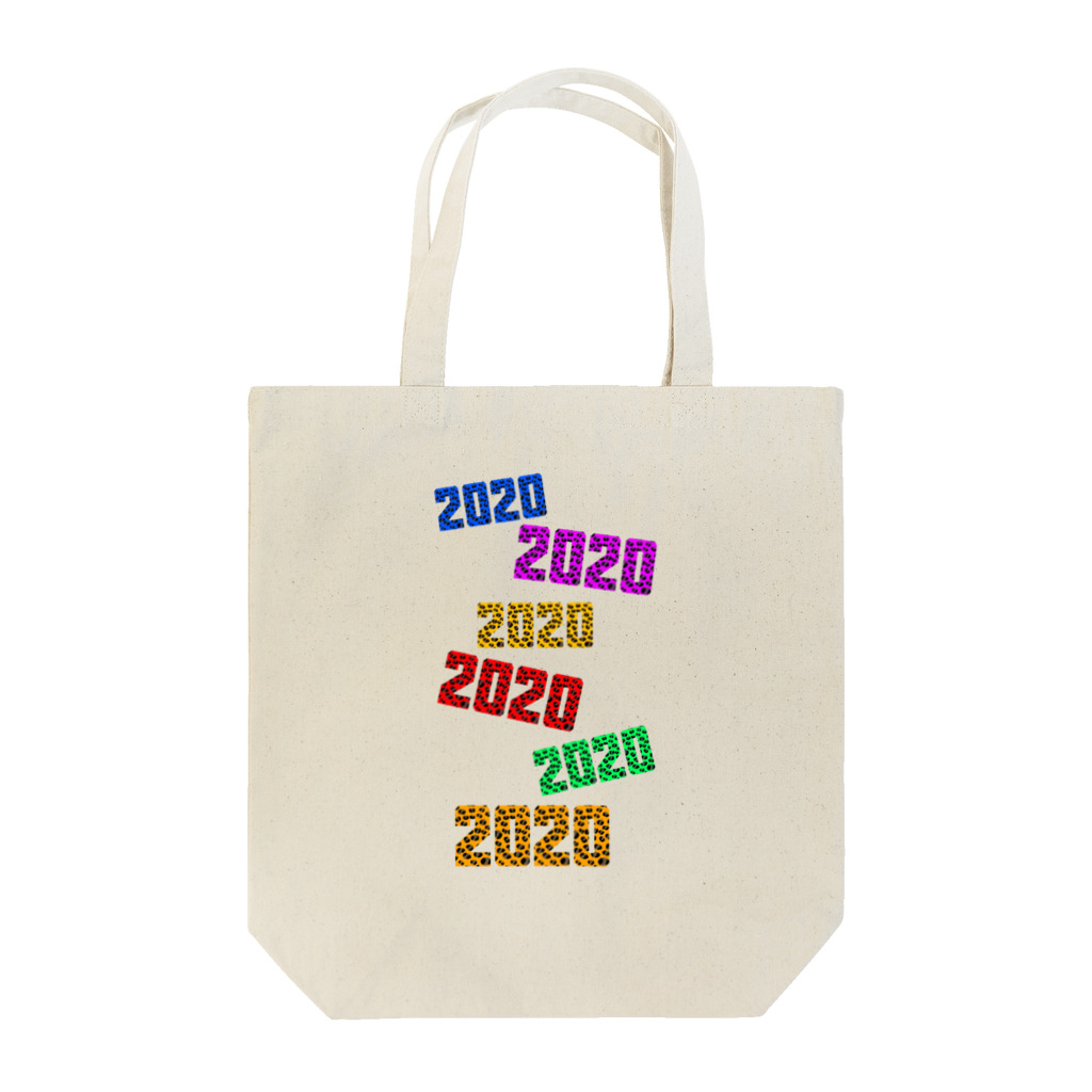 Hi-Bo©️の熱い2020　ヒョウ柄 Tote Bag