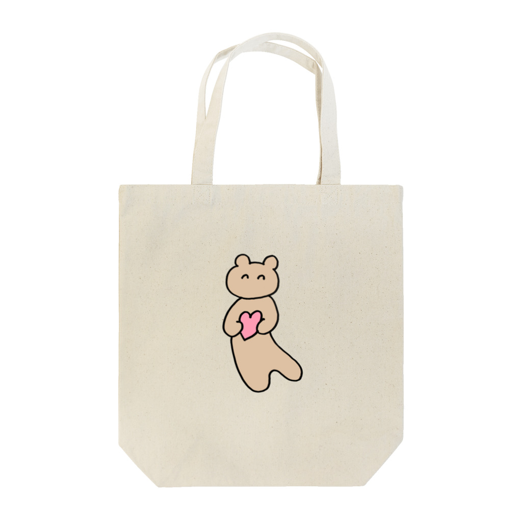 引き出しのなかのハートくま1 Tote Bag