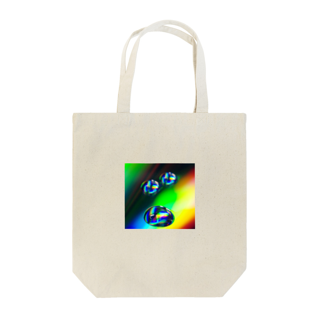 upafishのレインボーCD Tote Bag