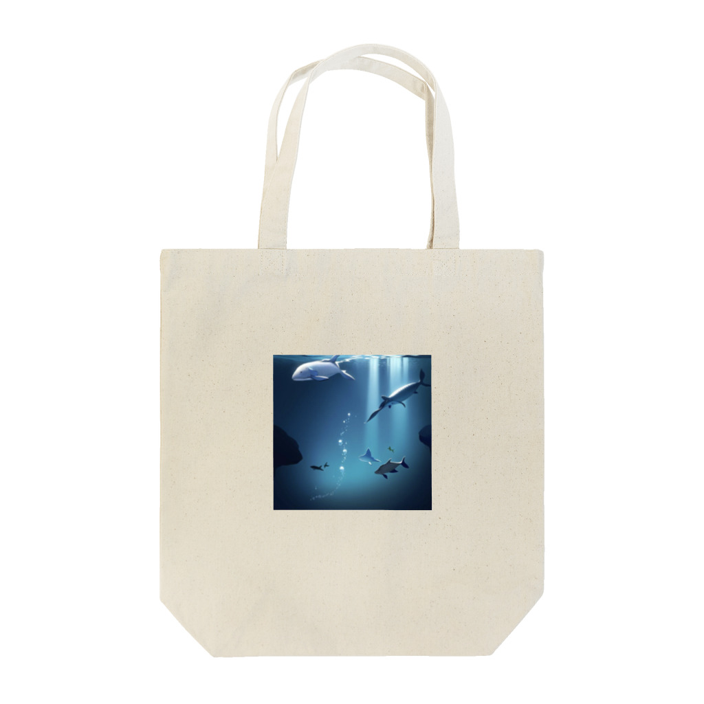 ria4416の水中 Tote Bag