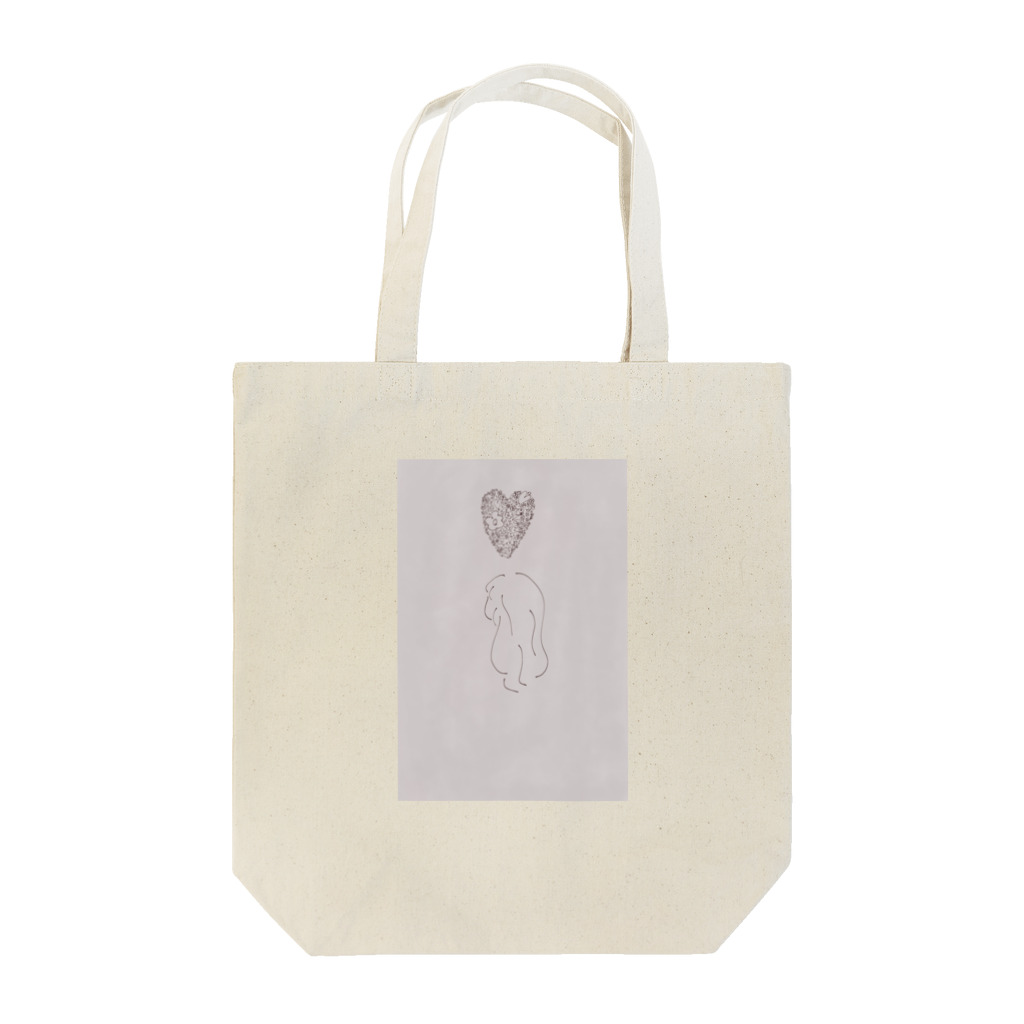 pinyankoのレトロな女の子 Tote Bag