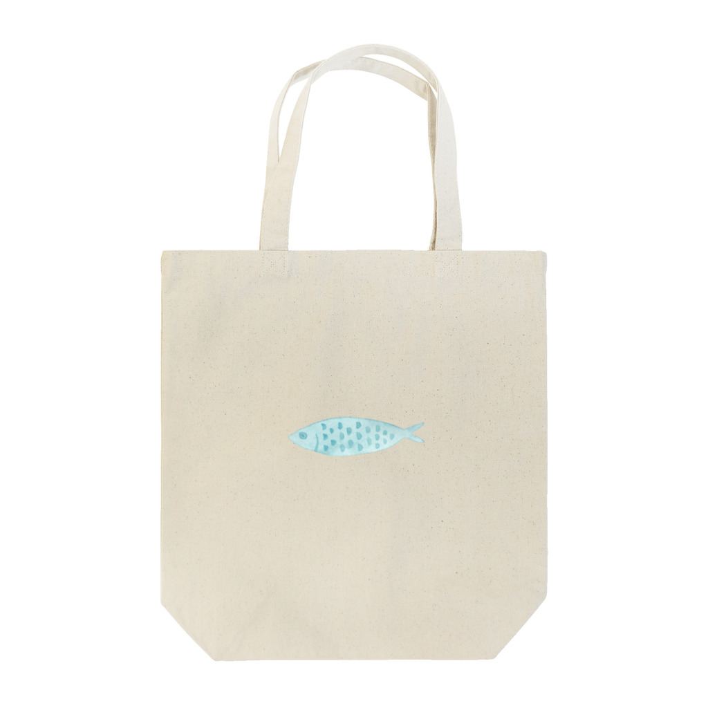 ドラ水彩の水彩イラスト　魚 Tote Bag