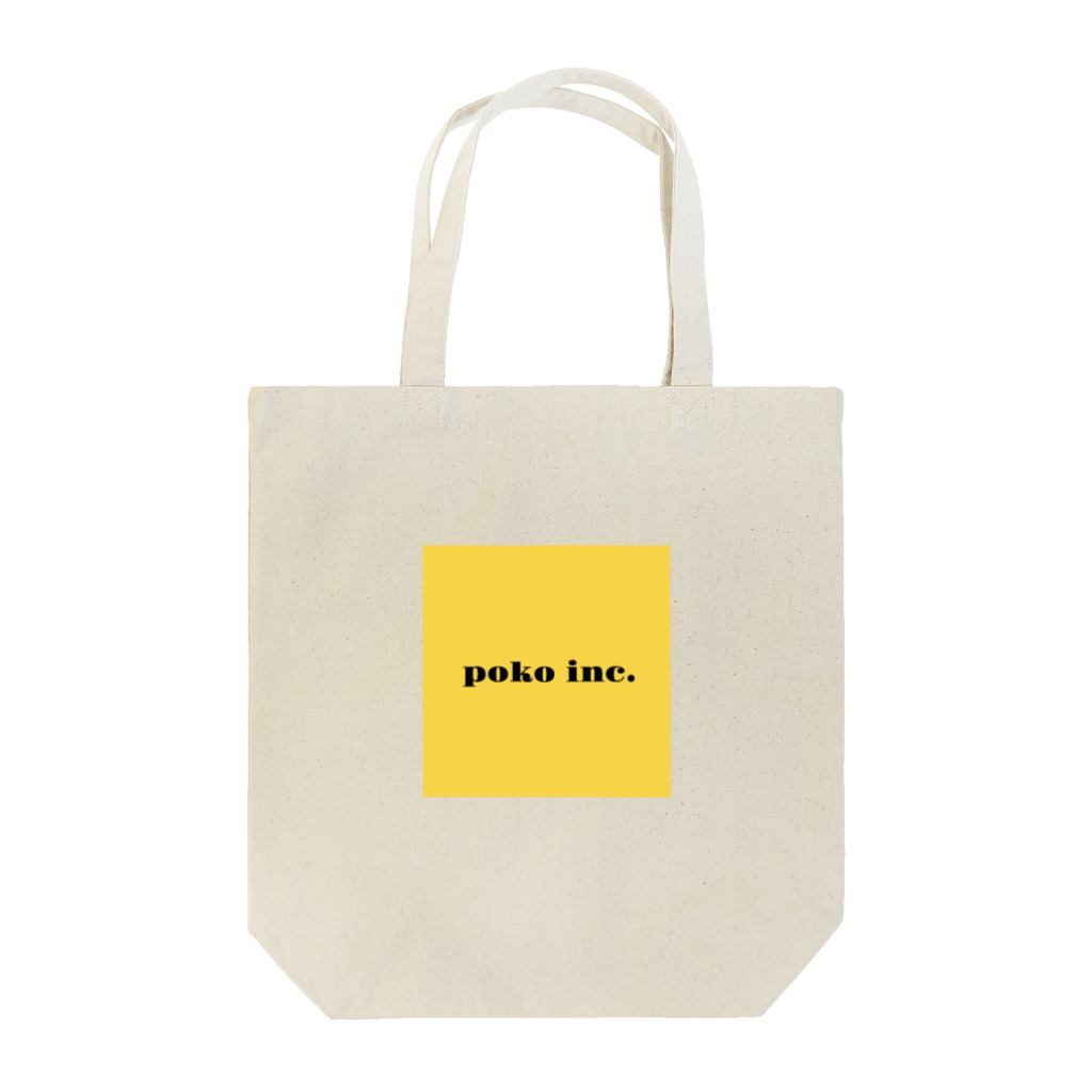 Poko inc.のPoko inc.ロゴ Tote Bag