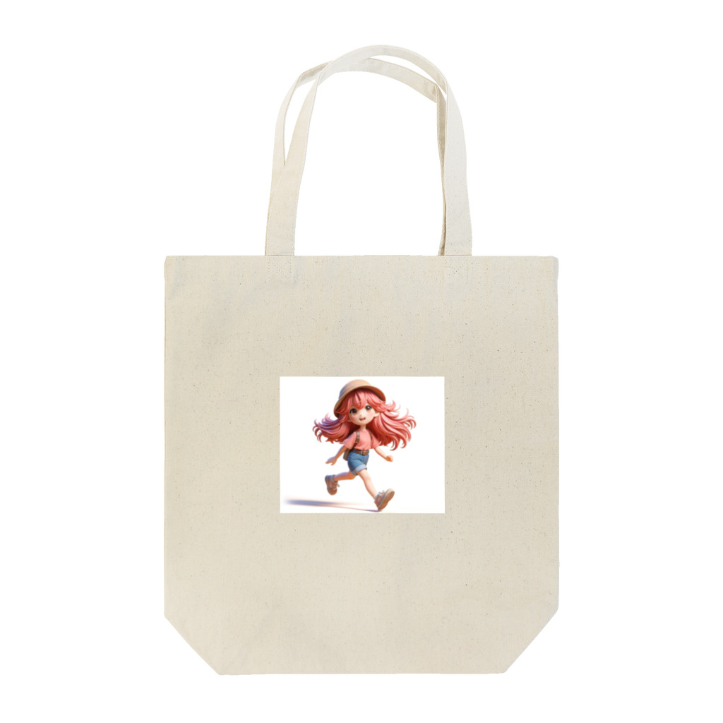 music_japanの一緒に冒険する明るく可愛い少女！ Tote Bag