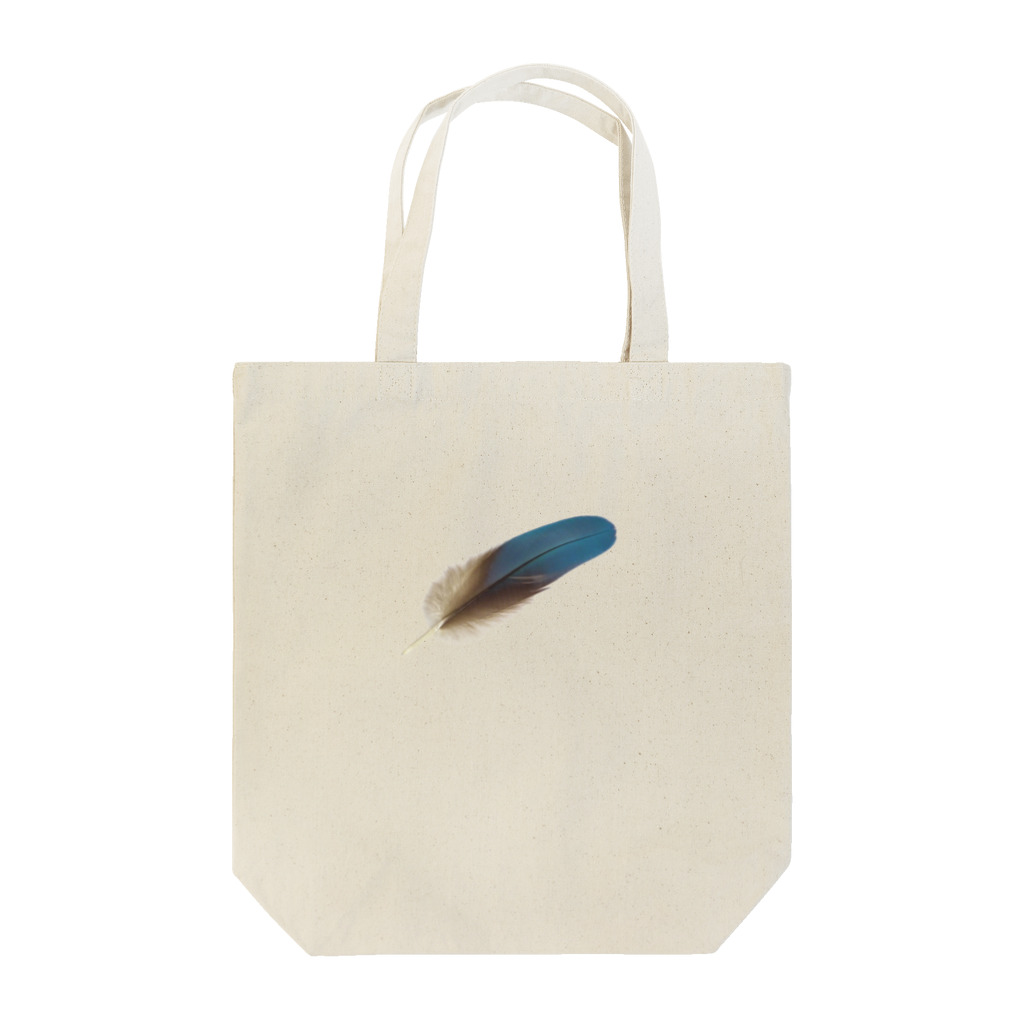 どうぶつ出版社の青い鳥の羽根 Tote Bag