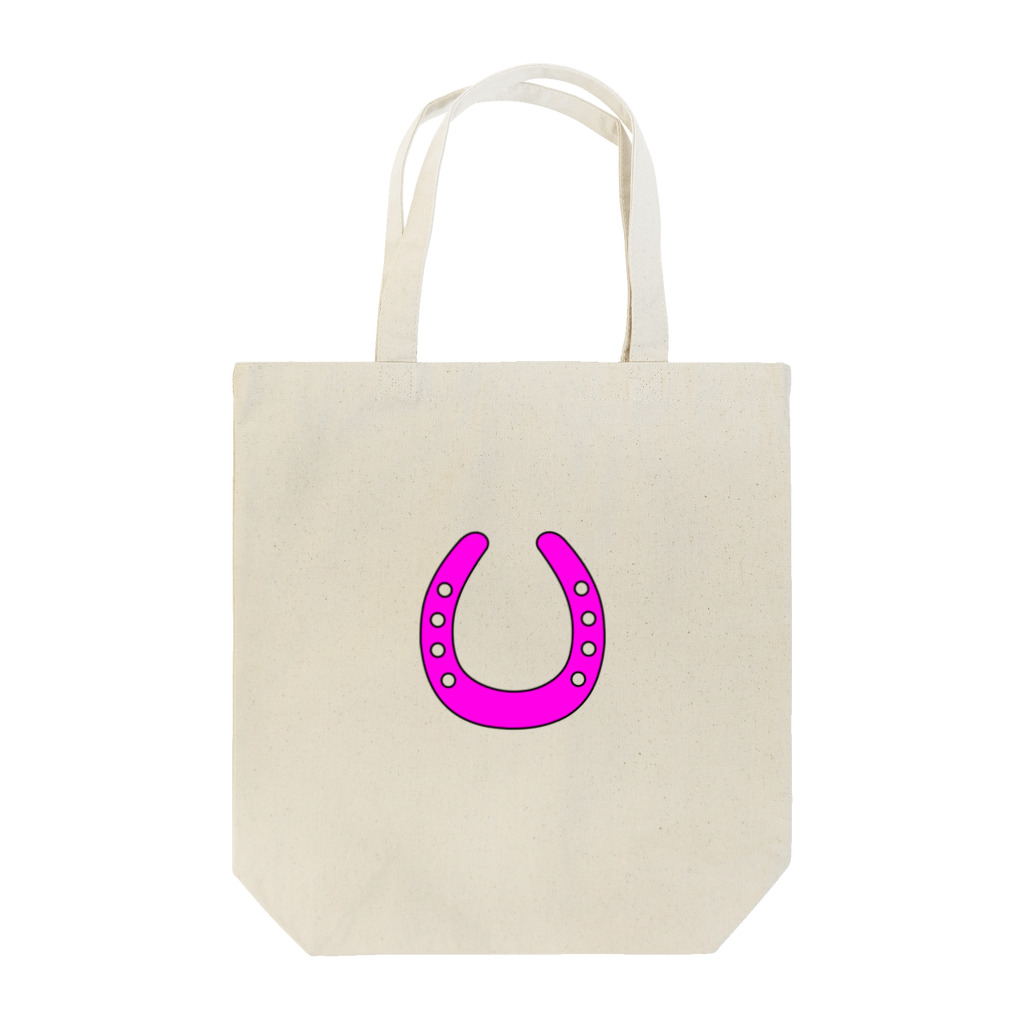 umajoの馬蹄（ホースシュー）Pink Tote Bag