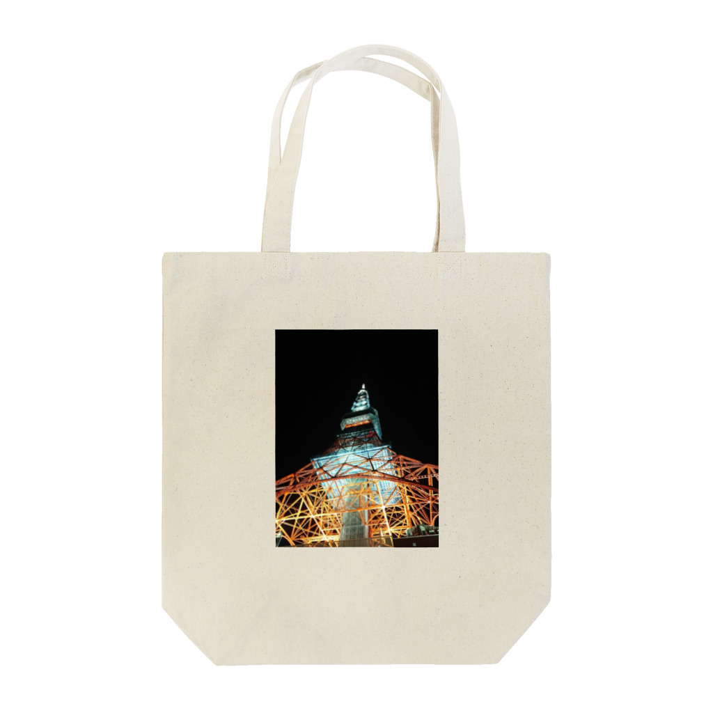 Yokohama-girlfriendのTokyo-tower Tote Bag